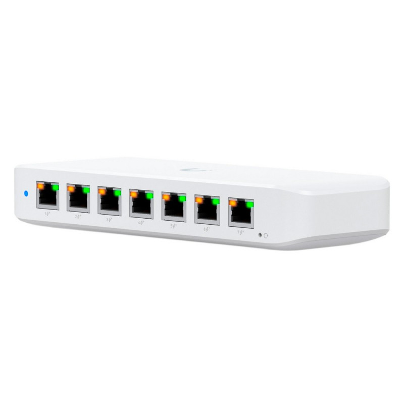 Купити РоЕ-комутатор Ubiquiti UniFi Ultra (USW-ULTRA). Системи безпеки для дому та офісу. Магазин RG-Group. Системи відеонагляду та охоронні сигналізації. Продаж та послуги встановлення