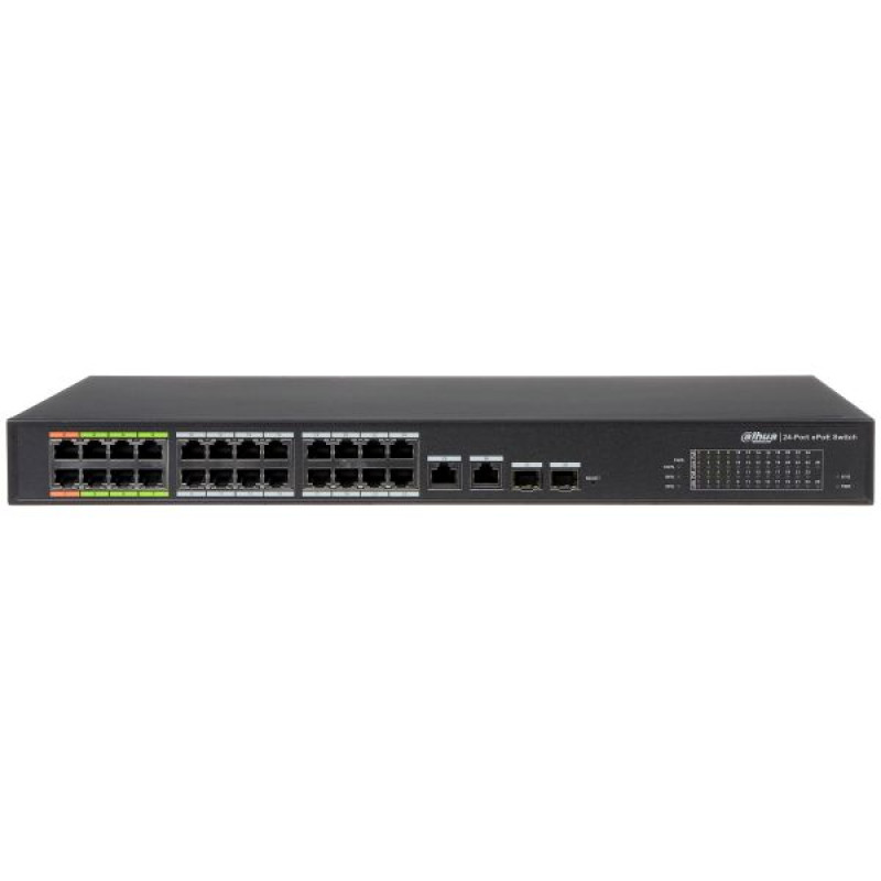 Купити Керований POE-комутатор LR2226-24ET-360. Системи безпеки для дому та офісу. Магазин RG-Group. Системи відеонагляду та охоронні сигналізації. Продаж та послуги встановлення