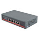 Купити PoE-комутатор FoxGate S5804P-E2 CCTV 4-портовий некерований. Системи безпеки для дому та офісу. Магазин RG-Group. Системи відеонагляду та охоронні сигналізації. Продаж та послуги встановлення