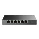 Купити PoE-комутатор TP-Link TL-SF1006P 6-портовий з 4 PoE+ портами некерований. Системи безпеки для дому та офісу. Магазин RG-Group. Системи відеонагляду та охоронні сигналізації. Продаж та послуги встановлення