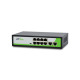 Купити PoE-комутатор ZKTeco ZK-PoE82N-120W з 8 портами PoE. Системи безпеки для дому та офісу. Магазин RG-Group. Системи відеонагляду та охоронні сигналізації. Продаж та послуги встановлення