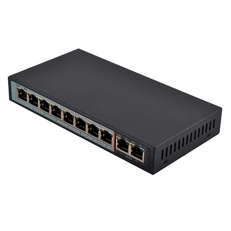 Купити PoE-комутатор FoxGate S6008-G2-AI POE Watchdog 8-портовий некерований. Системи безпеки для дому та офісу. Магазин RG-Group. Системи відеонагляду та охоронні сигналізації. Продаж та послуги встановлення