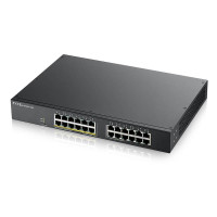 Купити Смарт-керований комутатор на 24 порти з PoE ZyXEL GS1900-24EP (GS1900-24EP-EU0101F). Системи безпеки для дому та офісу. Магазин RG-Group. Системи відеонагляду та охоронні сигналізації. Продаж та послуги встановлення