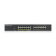 Купити Смарт-керований комутатор на 24 порти з PoE ZyXEL GS1900-24EP (GS1900-24EP-EU0101F). Системи безпеки для дому та офісу. Магазин RG-Group. Системи відеонагляду та охоронні сигналізації. Продаж та послуги встановлення