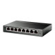 Купити PoE-комутатор TP-Link EasySmart TL-SG108PE гігабітний 8-портовий з 4 PoE+ портами керований. Системи безпеки для дому та офісу. Магазин RG-Group. Системи відеонагляду та охоронні сигналізації. Продаж та послуги встановлення