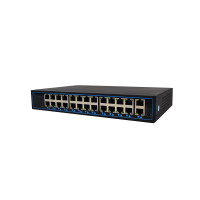 Купити Комутатор PoE-1026-24P/250m. Системи безпеки для дому та офісу. Магазин RG-Group. Системи відеонагляду та охоронні сигналізації. Продаж та послуги встановлення