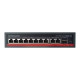 Купити PoE-комутатор FoxGate S5808P-G2S CCTV 8-портовий некерований. Системи безпеки для дому та офісу. Магазин RG-Group. Системи відеонагляду та охоронні сигналізації. Продаж та послуги встановлення