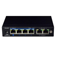 Купити Некерований POE-комутатор UTP3-SW04-TP60. Системи безпеки для дому та офісу. Магазин RG-Group. Системи відеонагляду та охоронні сигналізації. Продаж та послуги встановлення