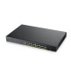 Купити Смарт-керований комутатор на 24 порти з PoE ZyXEL GS1900-24HPv2 (GS190024HPV2-EU0101F). Системи безпеки для дому та офісу. Магазин RG-Group. Системи відеонагляду та охоронні сигналізації. Продаж та послуги встановлення