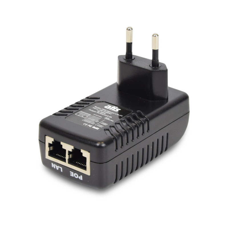 Купити PoE-інжектор ATIS PoE-Injector Lite (F) для IP-камер. Системи безпеки для дому та офісу. Магазин RG-Group. Системи відеонагляду та охоронні сигналізації. Продаж та послуги встановлення