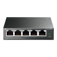 Купити PoE-комутатор TP-Link EasySmart TL-SG105PE гігабітний 5-портовий з 4 PoE+ портами керований. Системи безпеки для дому та офісу. Магазин RG-Group. Системи відеонагляду та охоронні сигналізації. Продаж та послуги встановлення