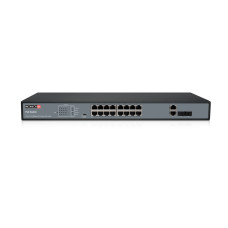 Некерований PoE-комутатор Provision-ISR PoES-16250C+2Combo-V2 з 16 портами PoE