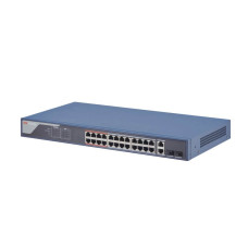 Купити Керований 26-портовий PoE комутатор Hikvision DS-3E1326P-EI з 24 портами PoE. Системи безпеки для дому та офісу. Магазин RG-Group. Системи відеонагляду та охоронні сигналізації. Продаж та послуги встановлення