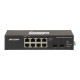 Купити PoE-комутатор Hikvision DS-3T0510HP-E/HS 8-портовий некерований. Системи безпеки для дому та офісу. Магазин RG-Group. Системи відеонагляду та охоронні сигналізації. Продаж та послуги встановлення