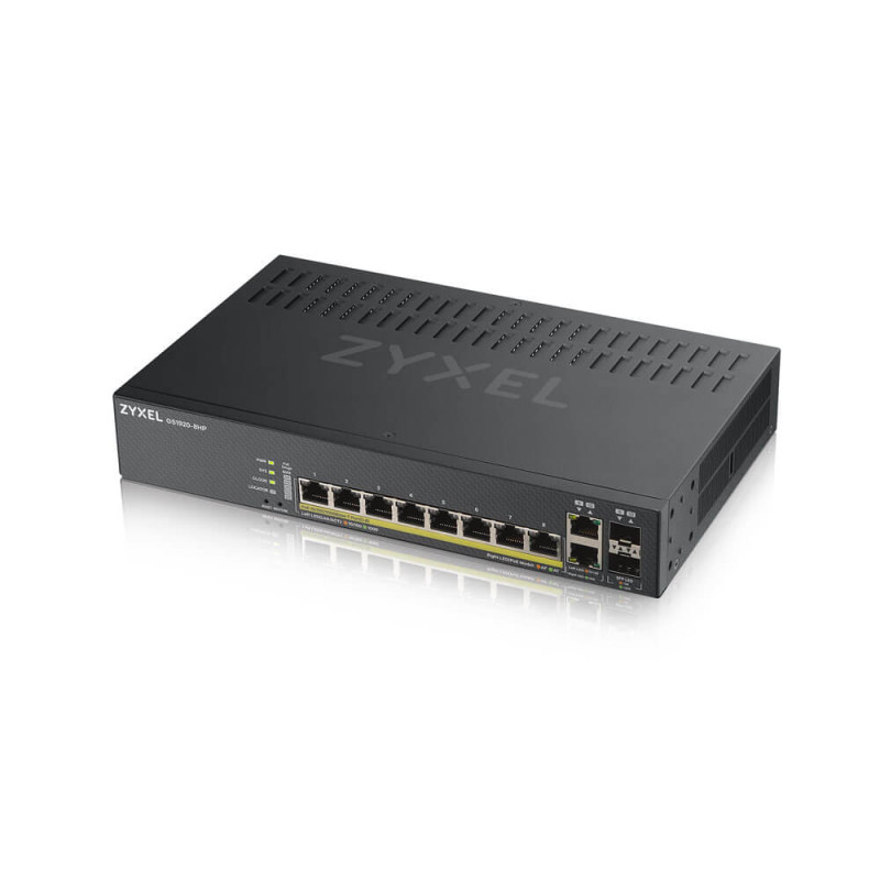 Смарт-керований комутатор на 8 портів з PoE Zyxel GS1920-8HPV2 (GS1920-8HPV2-EU0101F)