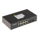 Купити PoE-комутатор Hikvision DS-3T0510HP-E/HS 8-портовий некерований. Системи безпеки для дому та офісу. Магазин RG-Group. Системи відеонагляду та охоронні сигналізації. Продаж та послуги встановлення