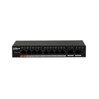 Купити Некерований POE-комутатор PFS3010-8ET-96. Системи безпеки для дому та офісу. Магазин RG-Group. Системи відеонагляду та охоронні сигналізації. Продаж та послуги встановлення