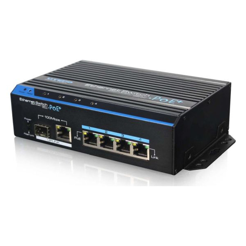 Купити Некерований POE-комутатор UTP7204E-POE-A1. Системи безпеки для дому та офісу. Магазин RG-Group. Системи відеонагляду та охоронні сигналізації. Продаж та послуги встановлення