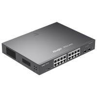 Купити PoE-комутатор Ruijie Reyee RG-ES218GC-P 18-портовий гігабітний інтелектуальний. Системи безпеки для дому та офісу. Магазин RG-Group. Системи відеонагляду та охоронні сигналізації. Продаж та послуги встановлення