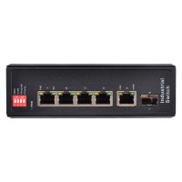 Купити PoE-комутатор FoxGate S6004-G1S1-I-AI POE Watchdog 6-портовий некерований. Системи безпеки для дому та офісу. Магазин RG-Group. Системи відеонагляду та охоронні сигналізації. Продаж та послуги встановлення