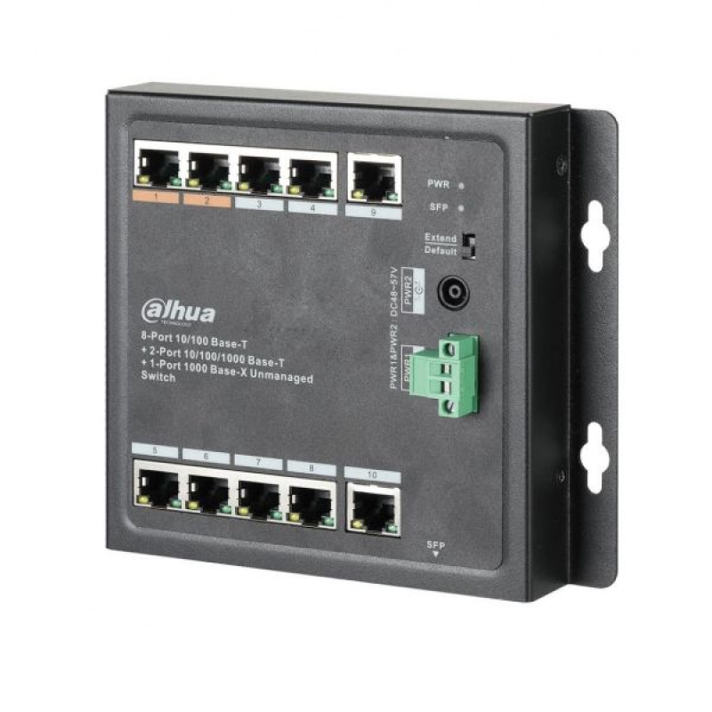 Купити Некерований POE-коммутатор PFS3111-8ET-96-F. Системи безпеки для дому та офісу. Магазин RG-Group. Системи відеонагляду та охоронні сигналізації. Продаж та послуги встановлення