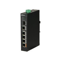 Купити Некерований POE комутатор Dahua PFS3106-4ET-60. Системи безпеки для дому та офісу. Магазин RG-Group. Системи відеонагляду та охоронні сигналізації. Продаж та послуги встановлення