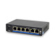 Купити Комутатор PoE-1006-4P/250m/8L. Системи безпеки для дому та офісу. Магазин RG-Group. Системи відеонагляду та охоронні сигналізації. Продаж та послуги встановлення