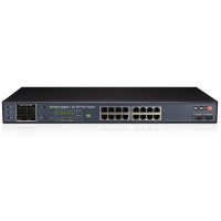 Купити Некерований PoE-комутатор Provision-ISR PoES-16250GCL+2SFP з 16 портами PoE. Системи безпеки для дому та офісу. Магазин RG-Group. Системи відеонагляду та охоронні сигналізації. Продаж та послуги встановлення