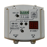 Купити Відеомодулятор VM-107. Системи безпеки для дому та офісу. Магазин RG-Group. Системи відеонагляду та охоронні сигналізації. Продаж та послуги встановлення