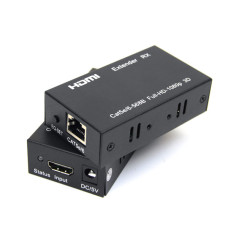 Купити Активний приймач-передавач ATIS HDMI Extender через UTP на 60 м. Системи безпеки для дому та офісу. Магазин RG-Group. Системи відеонагляду та охоронні сигналізації. Продаж та послуги встановлення
