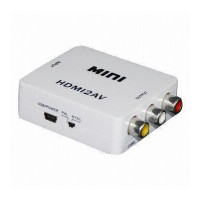 Купити Конвертер mini HDMI-AV. Системи безпеки для дому та офісу. Магазин RG-Group. Системи відеонагляду та охоронні сигналізації. Продаж та послуги встановлення