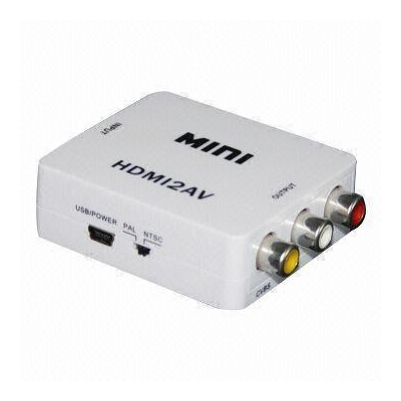 Купити Конвертер mini HDMI-AV. Системи безпеки для дому та офісу. Магазин RG-Group. Системи відеонагляду та охоронні сигналізації. Продаж та послуги встановлення