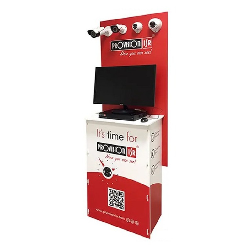 Купити Стенд Provision-ISR Display stand. Системи безпеки для дому та офісу. Магазин RG-Group. Системи відеонагляду та охоронні сигналізації. Продаж та послуги встановлення