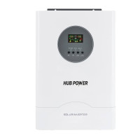 Купити Гібридний інвертор Hub Power HPGI-5548P (5500 Вт) для сонячних панелей. Системи безпеки для дому та офісу. Магазин RG-Group. Системи відеонагляду та охоронні сигналізації. Продаж та послуги встановлення