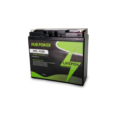 Акумулятор LiFePO4 літій залізо фосфатний 12.8В 20А·год Hub Power HPL-1220