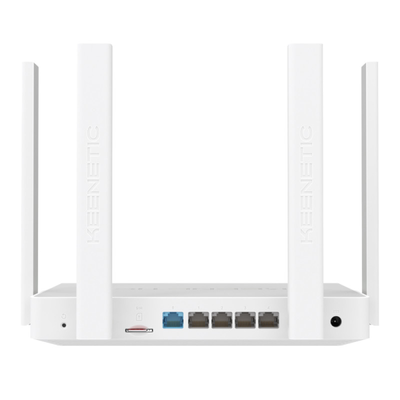 Маршрутизатор Keenetic Hero 4G KN-2310-01EN AX1800 4xRJ-45, 1xCombo RJ-45/SFP, 1 x USB 2.0, 1 x USB 3.0 з Wi-Fi Mesh системой