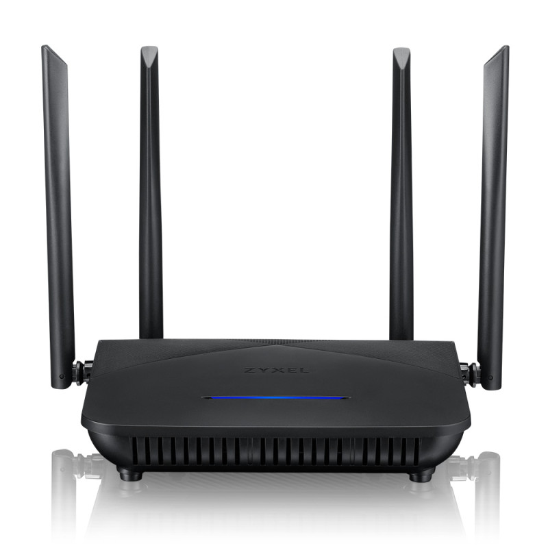 Бездротовий маршрутизатор ZYXEL NBG7510 AX1800, WiFi6, 1xGE WAN, 3xGE LAN, MU-MIMO, 4 антени (NBG7510-EU0101F)