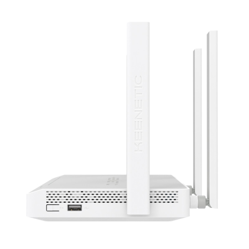 Маршрутизатор Keenetic Hero 4G KN-2310-01EN AX1800 4xRJ-45, 1xCombo RJ-45/SFP, 1 x USB 2.0, 1 x USB 3.0 з Wi-Fi Mesh системой
