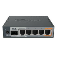 Купити Маршрутизатор MikroTik hEX S (RB760iGS). Системи безпеки для дому та офісу. Магазин RG-Group. Системи відеонагляду та охоронні сигналізації. Продаж та послуги встановлення