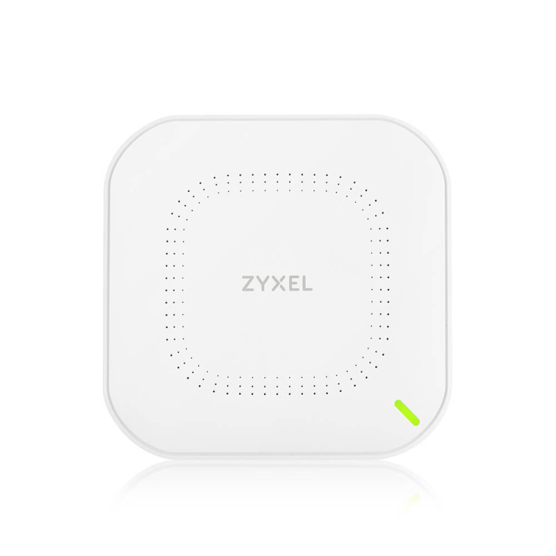 Купити Точка доступу ZYXEL NWA90AX AX1800, 1xGE, WiFi 6, 2x2 MIMO, Nebula, PoE, БЖ у комплекті (NWA90AX-EU0102F). Системи безпеки для дому та офісу. Магазин RG-Group. Системи відеонагляду та охоронні сигналізації. Продаж та послуги встановлення