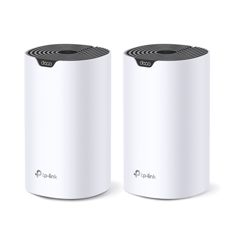 Купити Домашня Mesh Wi-Fi система TP-LINK DECO S7 2PK AC1900 3xGE LAN/WAN MU-MIMO (DECO-S7-2-PACK). Системи безпеки для дому та офісу. Магазин RG-Group. Системи відеонагляду та охоронні сигналізації. Продаж та послуги встановлення