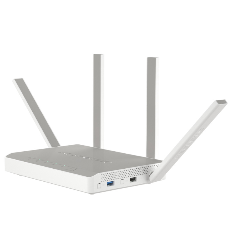 Маршрутизатор Keenetic Hero KN-2310 AX1800 4xRJ-45, 1xCombo RJ-45/SFP, 1 x USB 2.0, 1 x USB 3.0 з Wi-Fi Mesh системой