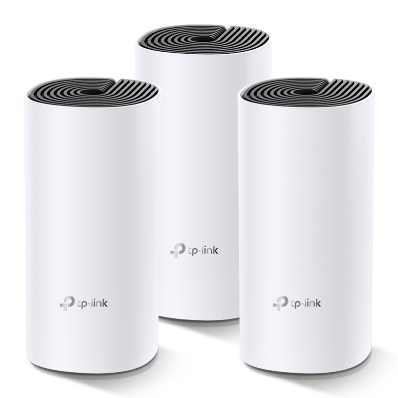 Купити Домашня Mesh Wi-Fi система TP-LINK DECO M4 3PK AC1200 2xGE LAN/WAN MU-MIMO (DECO-M4-3-PACK). Системи безпеки для дому та офісу. Магазин RG-Group. Системи відеонагляду та охоронні сигналізації. Продаж та послуги встановлення