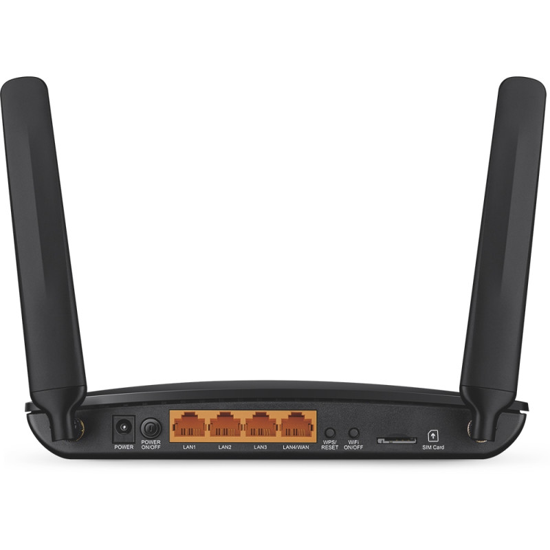 4G-маршрутизатор TP-LINK TL-MR200 AC750 4G LTE 3xFE LAN 1xFE WAN 1xSim Card Slot (ARCHER-MR200)