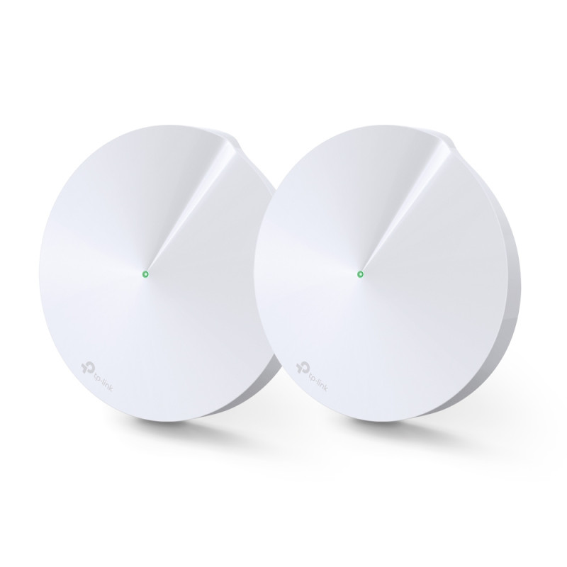 Домашня Mesh Wi-Fi система TP-LINK DECO M5 2PK AC1300 1xGE LAN 1xGE WAN MU-MIMO (DECO-M5-2-PACK)