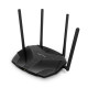 Купити Бездротовий маршрутизатор Mercusys MR70X AX1800 3xGE LAN 1xGE WAN MU-MIMO OFDMA (MR70X). Системи безпеки для дому та офісу. Магазин RG-Group. Системи відеонагляду та охоронні сигналізації. Продаж та послуги встановлення