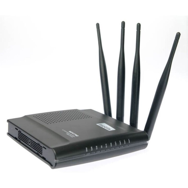 Точка доступу з мережевим адаптером WRL ROUTER 1200MBPS 1000M/4P DUAL BAND WF2780 NETIS