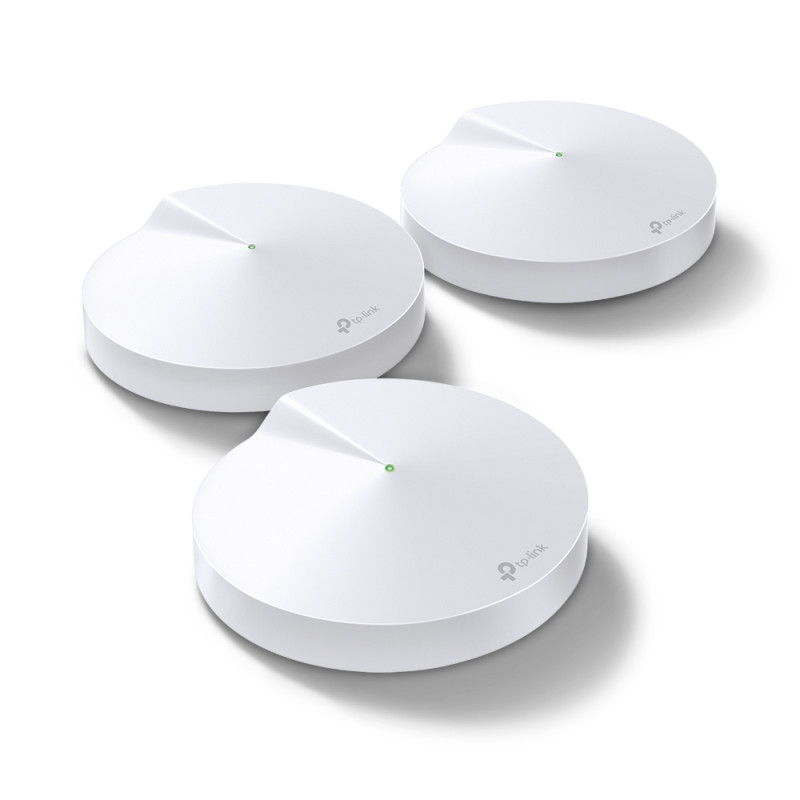 Купити Домашня Mesh Wi-Fi система TP-LINK DECO M5 3PK AC1300 1xGE LAN 1xGE WAN MU-MIMO (DECO-M5-3-PACK). Системи безпеки для дому та офісу. Магазин RG-Group. Системи відеонагляду та охоронні сигналізації. Продаж та послуги встановлення