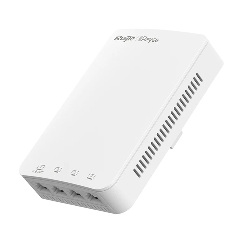 Точка доступу Ruijie Reyee RG-RAP1200(P) дводіапазонна настінна гігабітна з PoE Out