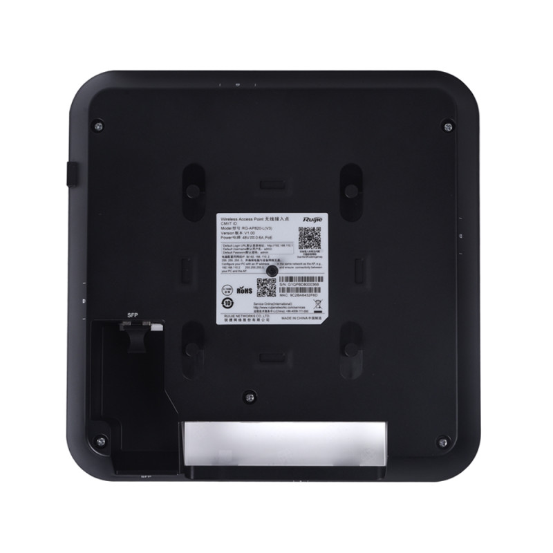 Точка доступу Ruijie RG-AP820-L(V3) внутрішня дводіапазонна з Wi-Fi 6